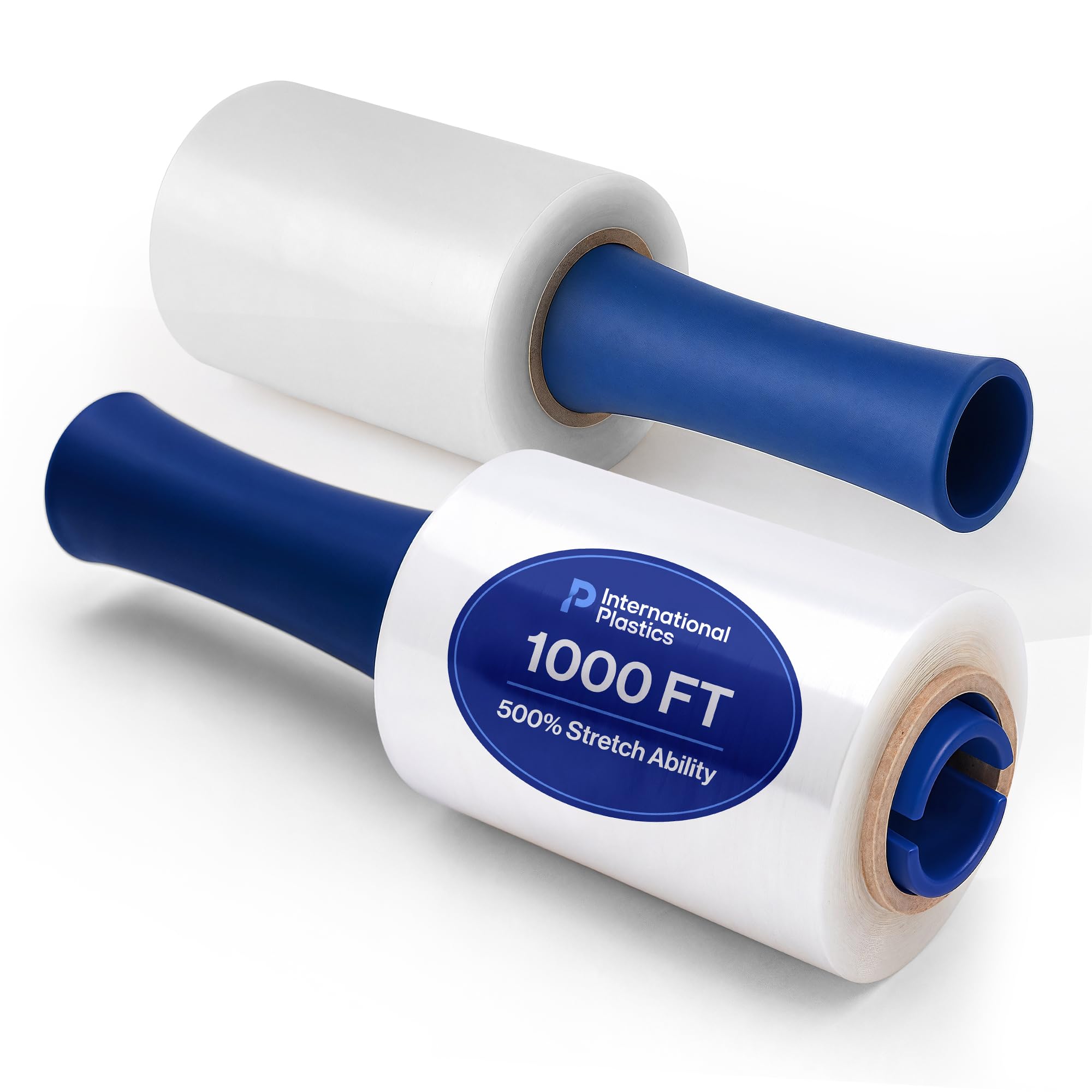 International Plastics Co. 18" Plastic Stretch Film Wrap 1200 feet 500% Stretch Ability | 500% Stretch Ability for Packing Moving Packaging Heavy Duty Shrink (Clear)